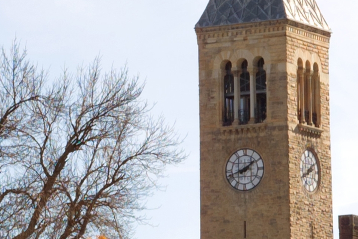 McGraw Tower in fall